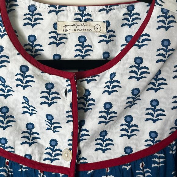 Printfresh Blue and White Midi Dress - Picture 8 of 8